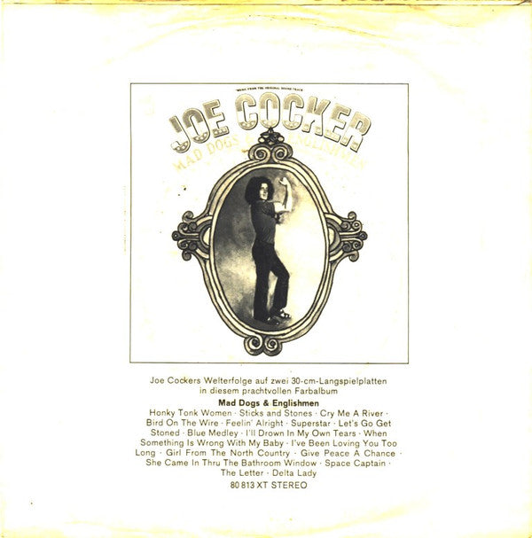 Joe Cocker : Cry Me A River (7", Single, Mono)