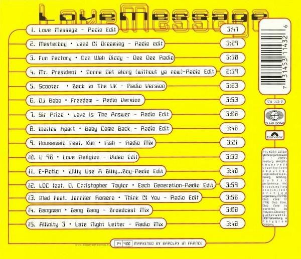 Various : Love Message (CD, Comp)
