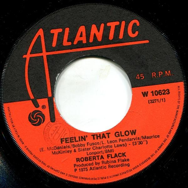 Roberta Flack : Feelin' That Glow  (7")