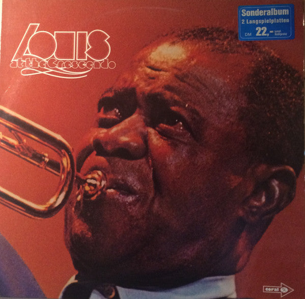 Louis Armstrong : Louis At The Crescendo (2xLP, Album)