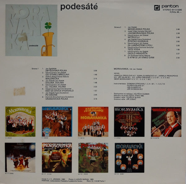 Moravanka : Podesáté (LP, Album)