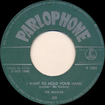 The Beatles : I Want To Hold Your Hand (7", Single, Gre)