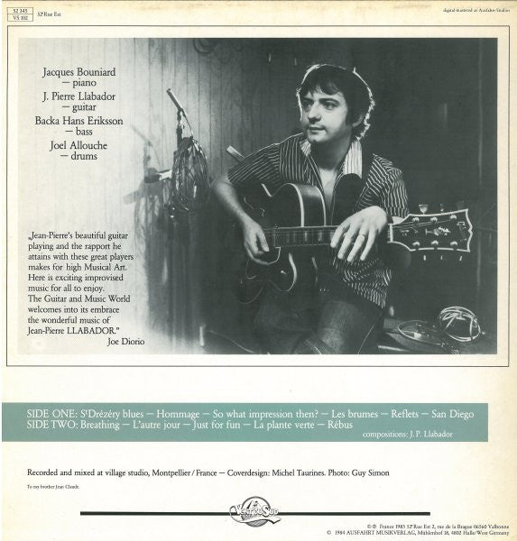 Jean-Pierre Llabador : Coincidences (LP, Album)