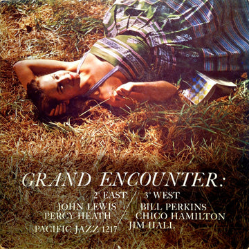 John Lewis (2), Percy Heath  /  Bill Perkins, Chico Hamilton, Jim Hall : Grand Encounter: 2° East - 3° West (LP, Album, Mono, Dee)