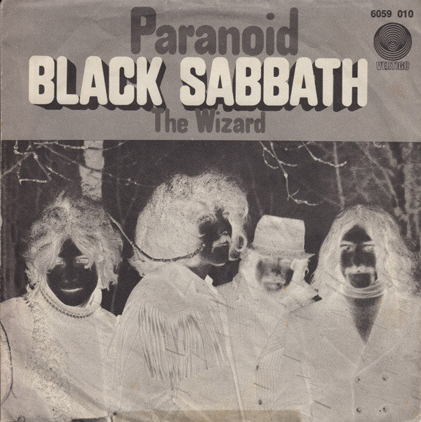 Black Sabbath : Paranoid (7", Single)