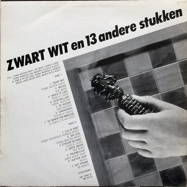 Various : Zwart Wit En 13 Andere Stukken (Pop In Je Moerstaal 3) (LP, Comp)