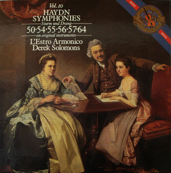 Joseph Haydn, L'Estro Armonico, Derek Solomons : Vol. 10, Symphonies, Sturm Und Drang 50 • 54 • 55 • 56 • 57 • 64   (3xLP + Box)