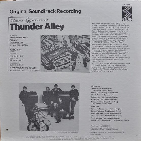 Various : Thunder Alley (LP, Album, Mono)