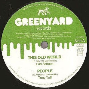 Earl Sixteen / Tony Tuff : This Old World / People (10")