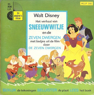 Piet Ekel, The Seven Dwarfs (2) : Het Verhaal Van Sneeuwwitje En De Zeven Dwergen (7", MiniAlbum)