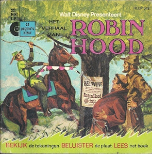 Piet Ekel / Ger Smit, Henk van der Molen : Het Verhaal Van Robin Hood (7")