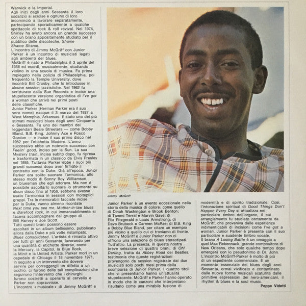 Jimmy McGriff & Little Junior Parker / Shirley And Lee : Jimmy McGriff / Junior Parker / Shirley & Lee (LP, Comp)