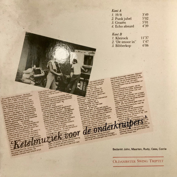 Oldambster Swing Triptet : Negentienachtste (LP)