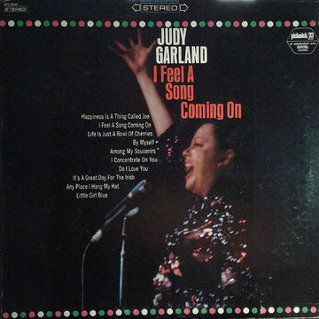 Judy Garland : I Feel A Song Coming On (LP, Comp)