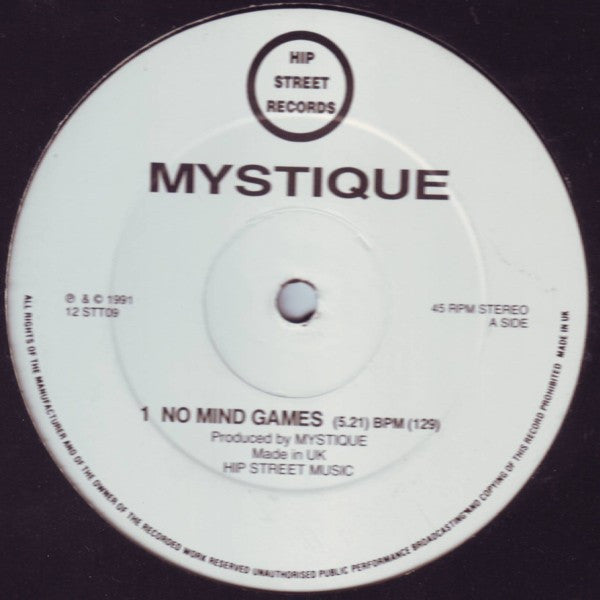 Mystique (5) : No Mind Games (12")