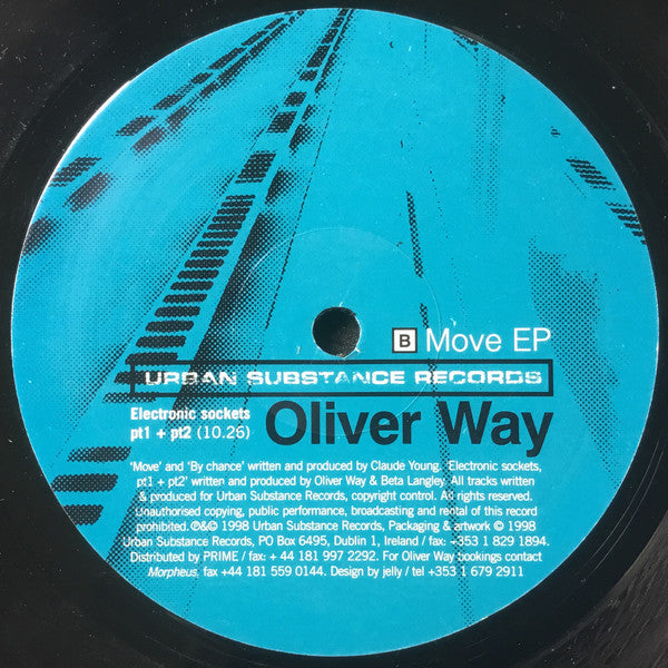 Claude Young / Oliver Way : Move EP (12", EP)