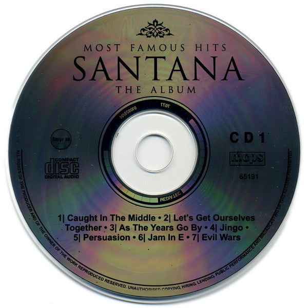 Santana : Most Famous Hits: The Album (2xCD, Comp)
