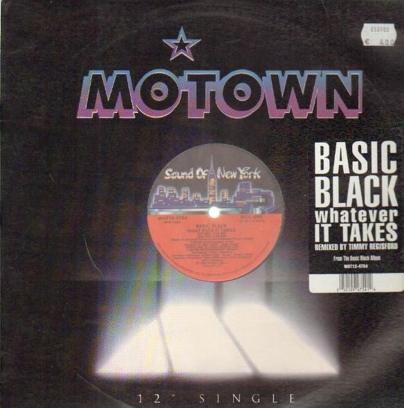 Basic Black : Whatever It Takes (12", Single)