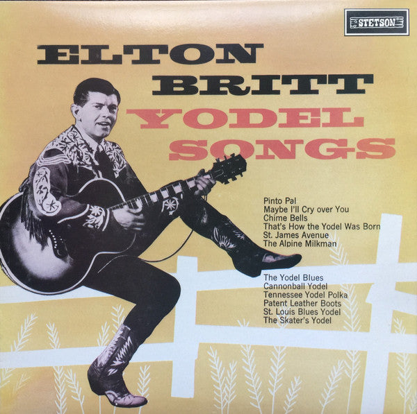 Elton Britt : Yodel Songs (LP, Mono, RE)