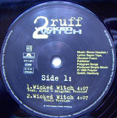 2ruff : Wicked Witch (12", Maxi)