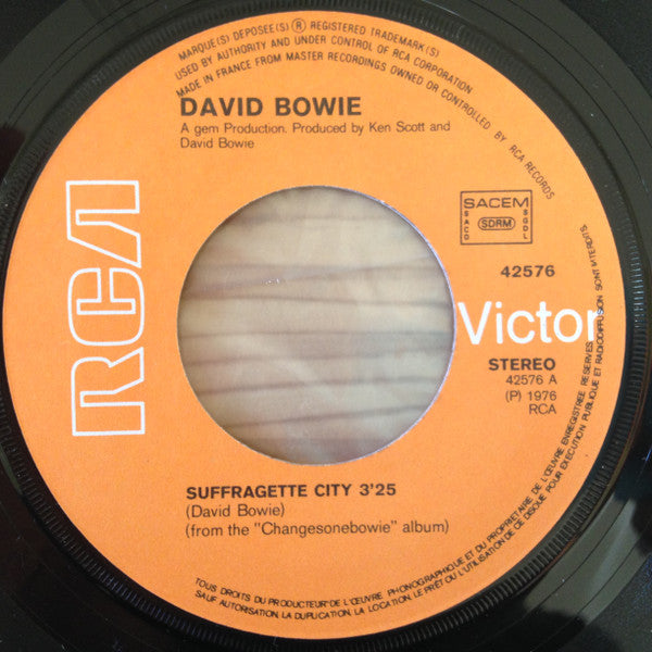 David Bowie : Suffragette City (7", Single)