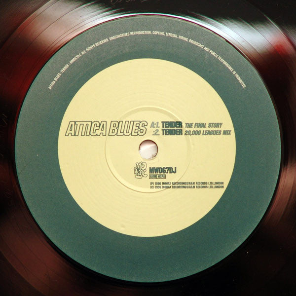Attica Blues : Tender (12", Promo)