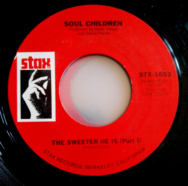 Soul Children : The Sweeter He Is (7", Single, RE)