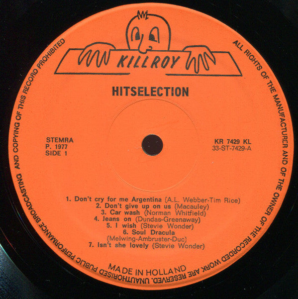 Unknown Artist : Hitselection (LP, Comp)