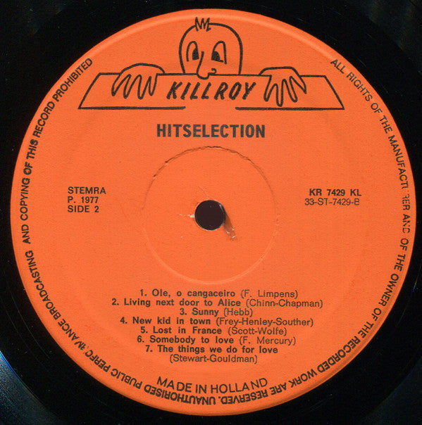 Unknown Artist : Hitselection (LP, Comp)