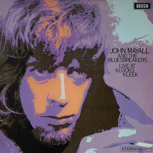 John Mayall & The Bluesbreakers : Live At Klooks Kleek (LP, Album, RE)