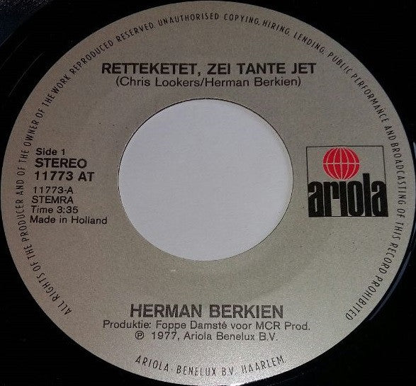 Herman Berkien : De Vakman (7")
