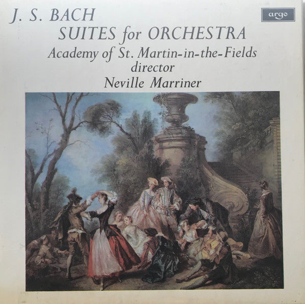 Johann Sebastian Bach – The Academy Of St. Martin-in-the-Fields, Sir Neville Marriner : Suites For Orchestra (2xLP, RP + Box)