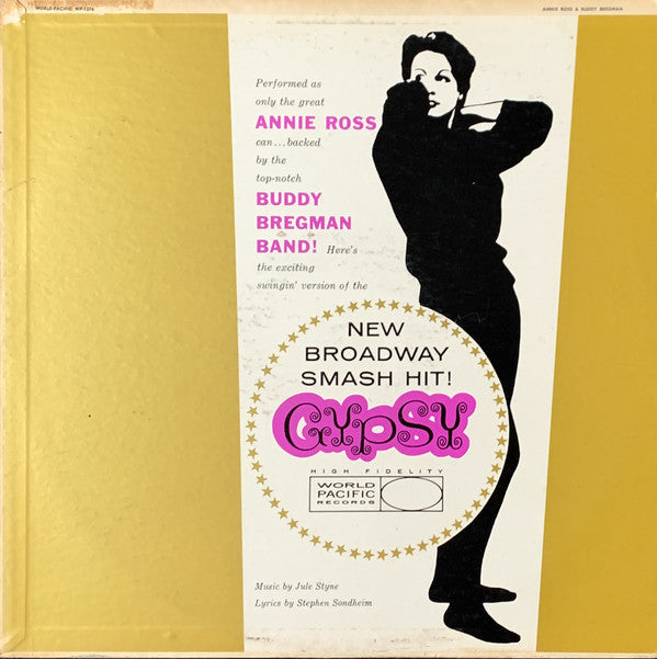 Annie Ross And The Buddy Bregman Orchestra : Gypsy (LP, Album, Mono)