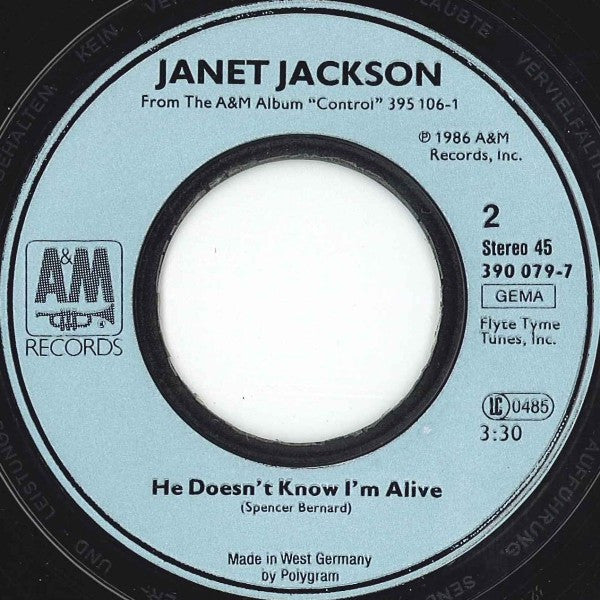 Janet Jackson : What Have You Done For Me Lately (7", Single)