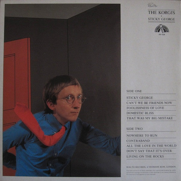 The Korgis : Sticky George (LP, Album)