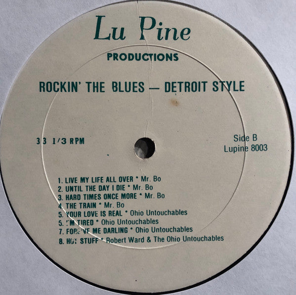 Various : 3 Shades Of The Blues (LP, Comp)