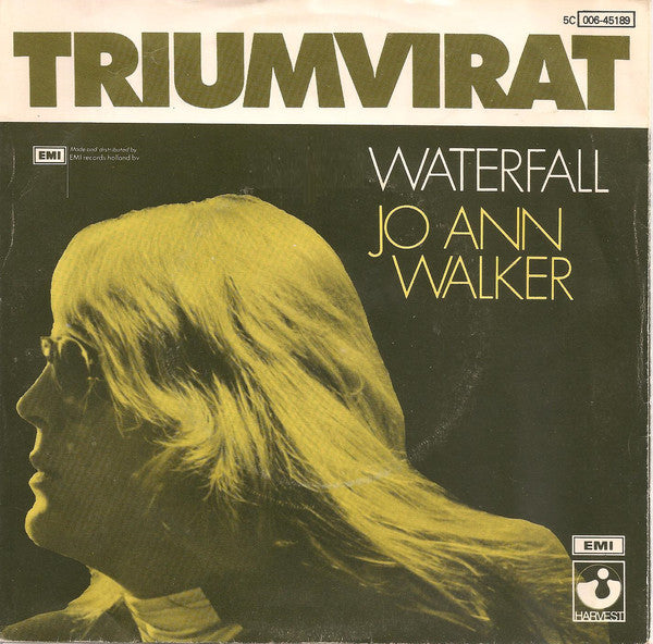 Triumvirat : Waterfall / Jo Ann Walker (7", Single)