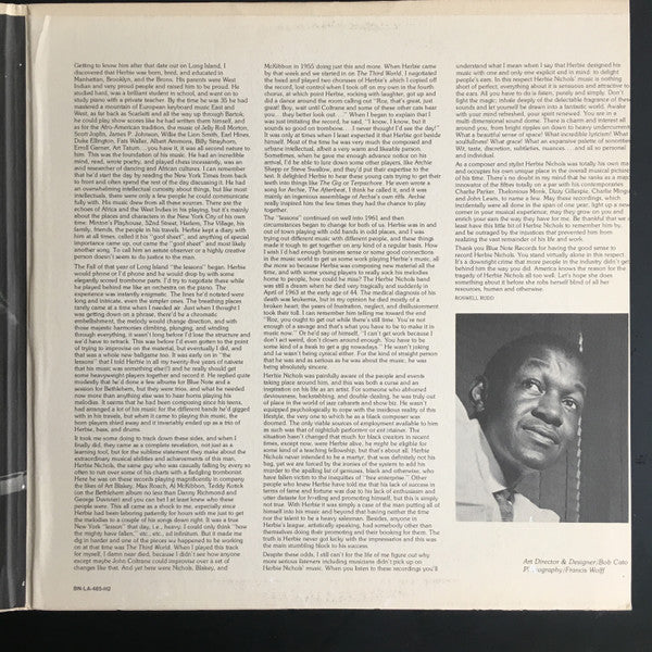 Herbie Nichols : The Third World (2xLP, Comp, Mono)