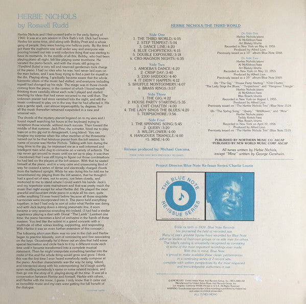 Herbie Nichols : The Third World (2xLP, Comp, Mono)