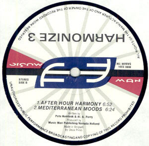 Harmonize : Harmonize 3 (12")