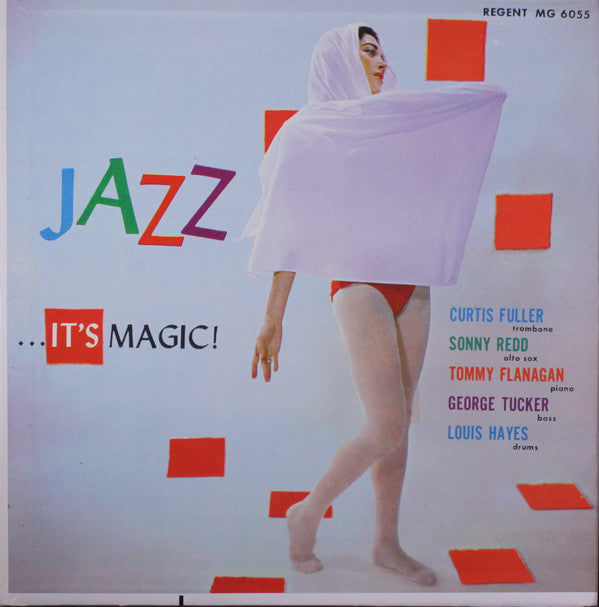 Curtis Fuller, Sonny Redd*, Tommy Flanagan, George Tucker, Louis Hayes : Jazz...It's Magic! (LP, Album, Mono)