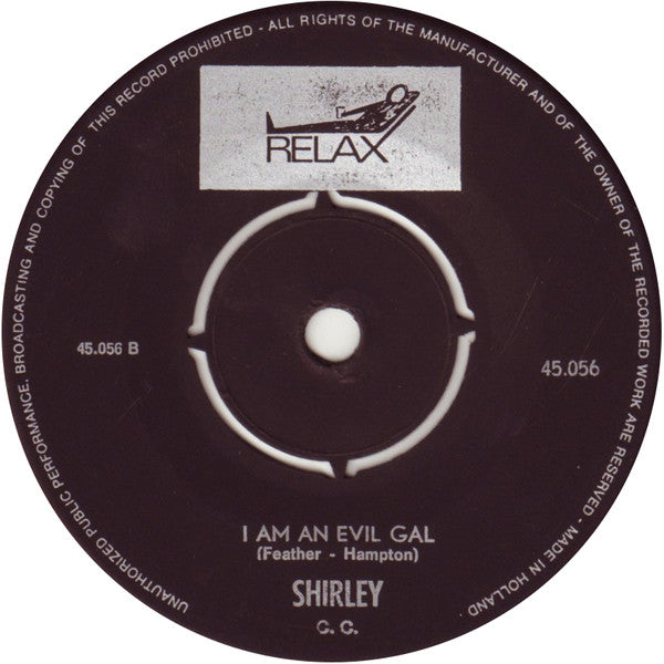 Shirley* : Big Boss Man / I'm An Evil Gal (7", Single)