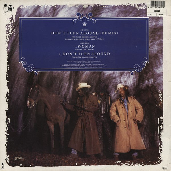 Aswad : Don't Turn Around (12", Maxi)