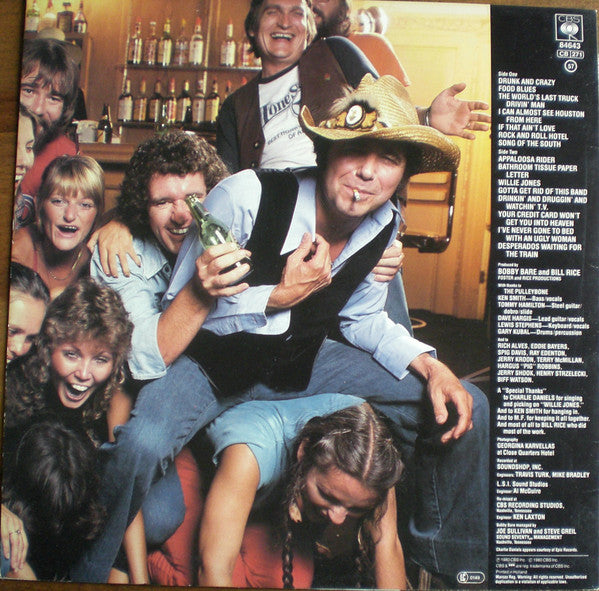 Bobby Bare : Drunk And Crazy (LP, Album)