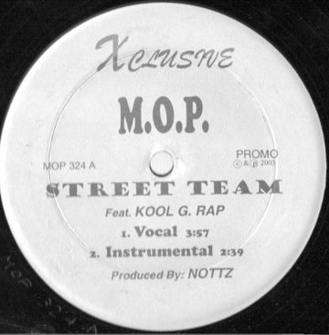 M.O.P. : Street Team (12", Promo)