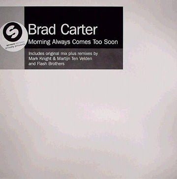 Bradley Carter : Morning Always Comes Too Soon (2x12", Promo)