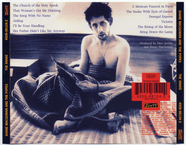 Shane MacGowan And The Popes : The Snake (CD, Album)
