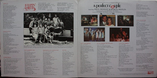Keepin' 'Em Off The Streets : Performing The Music From The Motion Picture A Perfect Couple (LP, Album)