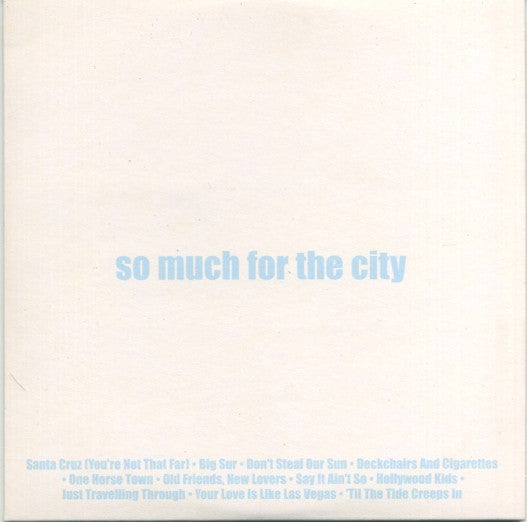 The Thrills : So Much For The City (CD, Album, Copy Prot., Promo)