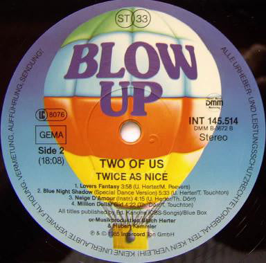 Two Of Us : Twice As Nice (LP, Album)